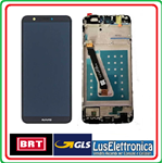 DISPLAY LCD TOUCH SCREEN HUAWEI  P SMART FIG-LX1 NERO BLACK CON FRAME