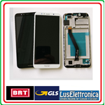 SERVICE PACK LCD FRAME BATTERIA HUAWEI Y6 (2018) ATU-L11 BIANCO