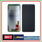 DISPLAY LCD SAMSUNG J415 J4+ J610 J6+ PLUS COLORE NERO GH97-22582A SERVICE PACK