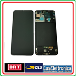 LCD DISPLAY ORIGINALE SAMSUNG A50 SM-A505 COLORE NERO BLACK