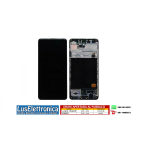 DISPLAY LCD SERVICE PACK SAMSUNG A51 SM-A515 F COLORE NERO